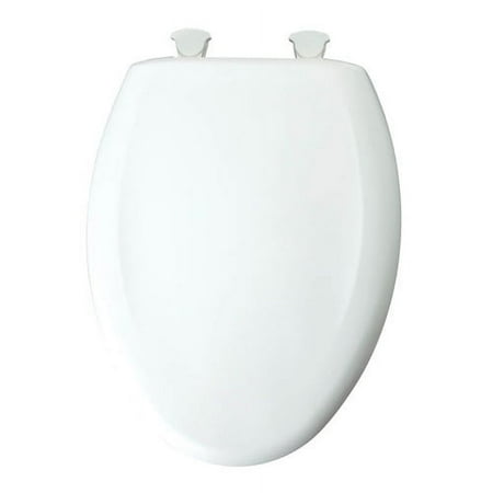 Bemis 200SLOWT Lift-Off Plastic Round Slow-Close Toilet Seat, Available in Various Colors