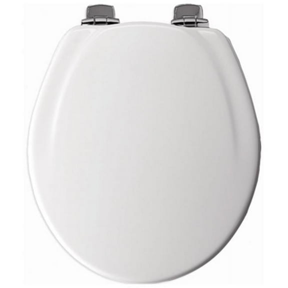 Bemis 30NISL 000 White Round Wood Toil Seat