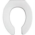 thumbnail image 1 of Bemis 3L2055T Medical Assistance Plastic Round Toilet Seat, White, 1 of 3