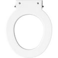 thumbnail image 1 of Bemis 4Lrt Medic-Aid Round Closed-Front Toilet Seat - White, 1 of 5