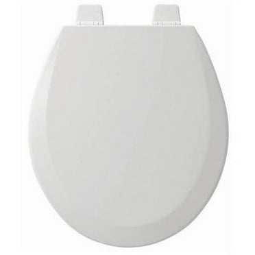 Bemis 500TTT Wood Round Toilet Seat, Available in Various Colors