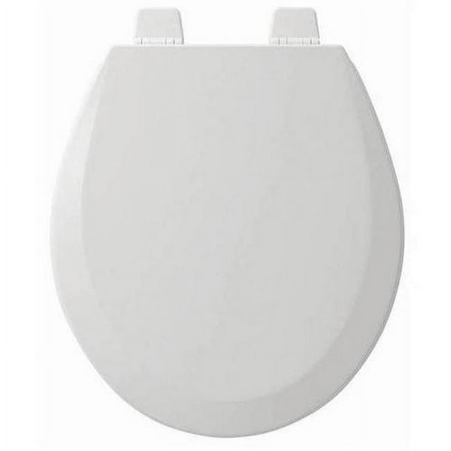 Bemis 500TTT Wood Round Toilet Seat, Available in Various Colors