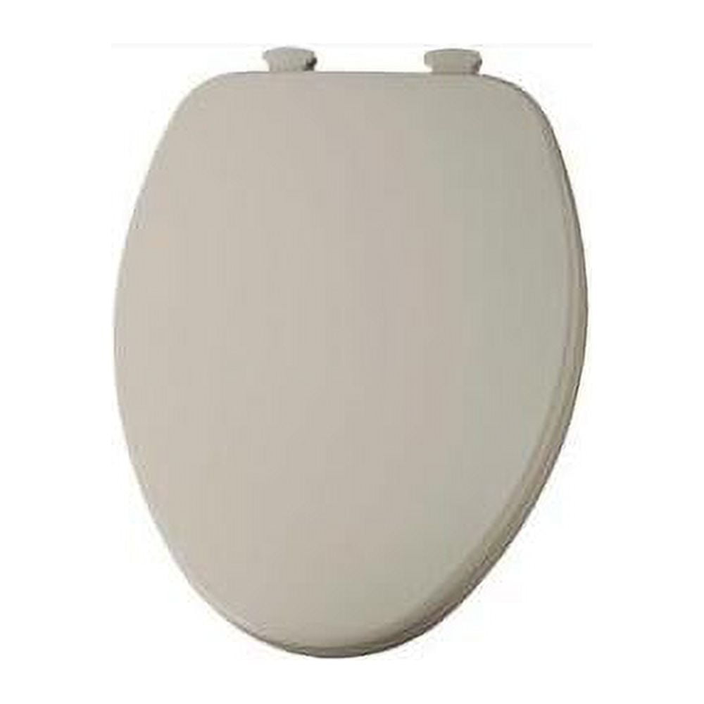 Bemis 585EC 068 LiftOff Elongated Closed Front Toilet Seat, Fawn Beige