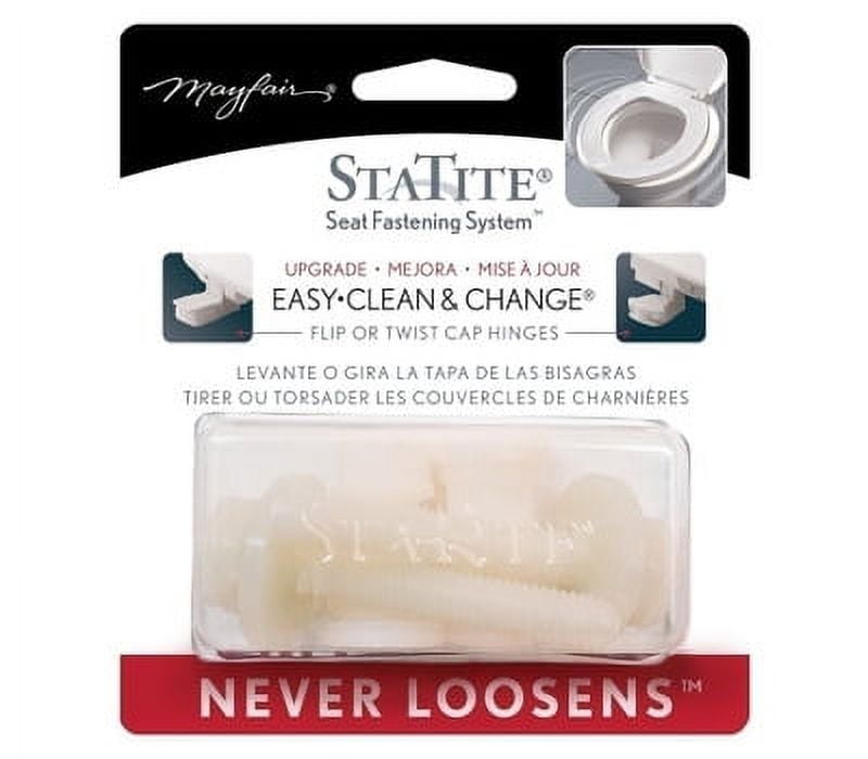 Bemis 7MSTATITEKIT Statite Toilet Seat Kit For Clean And Change Toilet