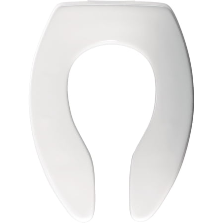 Bemis Commercial Extra Heavy-Duty Plastic Toilet Seat White