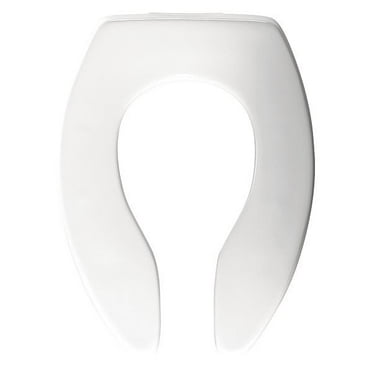 Bemis Commercial Extra Heavy-Duty Plastic Toilet Seat White