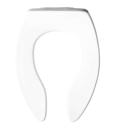 Bemis Commercial Extra Heavy-Duty Plastic Toilet Seat White