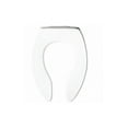 thumbnail image 1 of Bemis Commercial Extra Heavy-Duty Plastic Toilet Seat White, 1 of 7