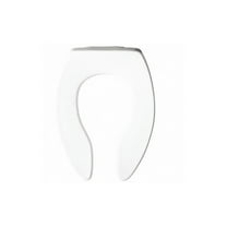 Bemis Commercial Extra Heavy-Duty Plastic Toilet Seat White