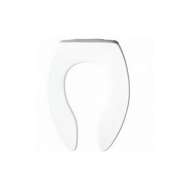 Bemis Commercial Extra Heavy-Duty Plastic Toilet Seat White