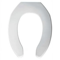 Bemis Commercial Heavy-Duty Plastic Toilet Seat White