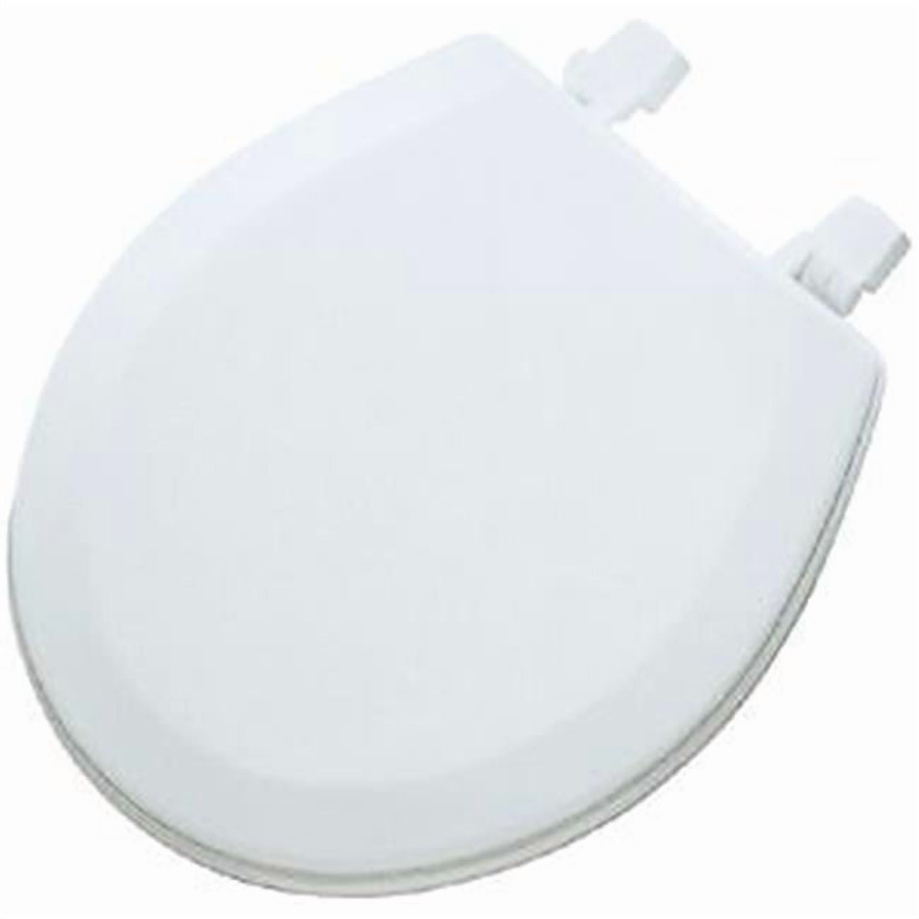 Bemis -Div of Mayfair  Open Front Toilet Seat with Cover, White