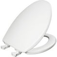 thumbnail image 1 of Bemis Toilet Seat,White,Elongated,16 7/8" H 7B7300EC, 1 of 3