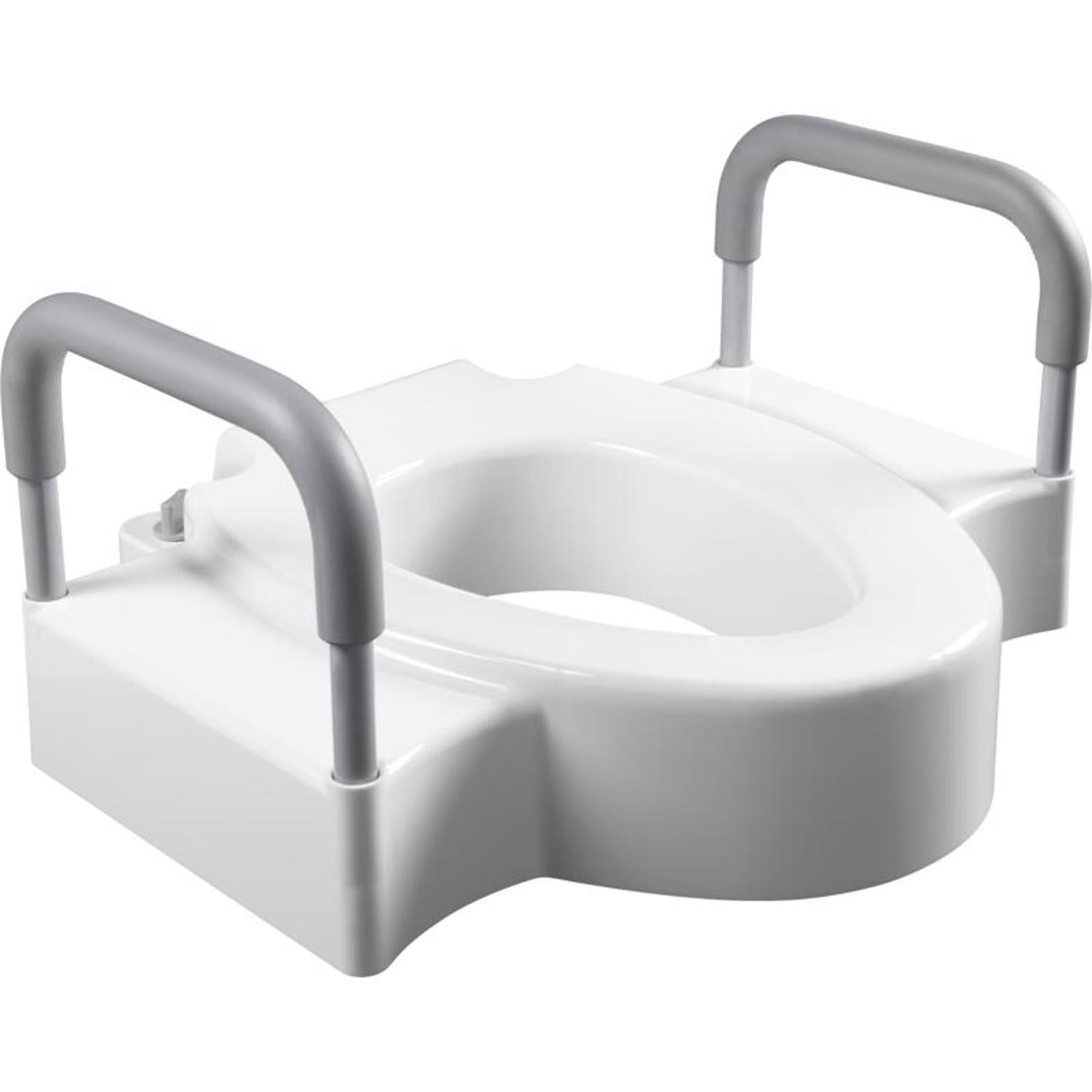 Bemis Riser Bemis Independence Rise Elongated/Round White Plastic Toilet Riser ...