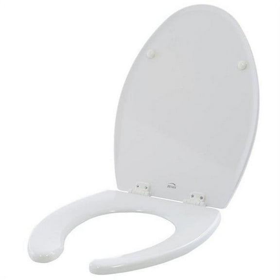 Bemis Manufacturing 1550TTT Elong Closet Seat Open Front with cover