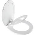 thumbnail image 1 of Bemis Manufacturing 485E4 000 Closet Round Seat with Built-N Potty, White, 1 of 2