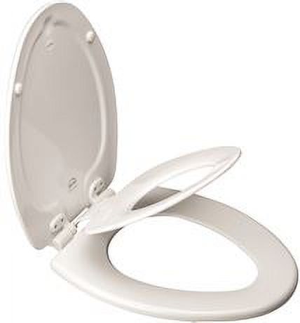 Bemis Next Step Built-In Potty Seat, Elongated, White, Sta-Tite ...