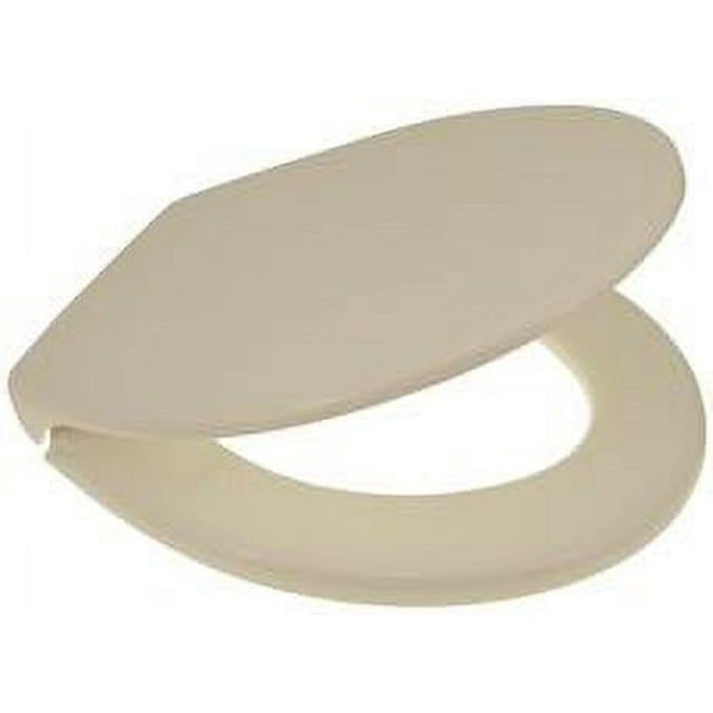 Bemis Round Toilet Seat Closed Front With Cover White