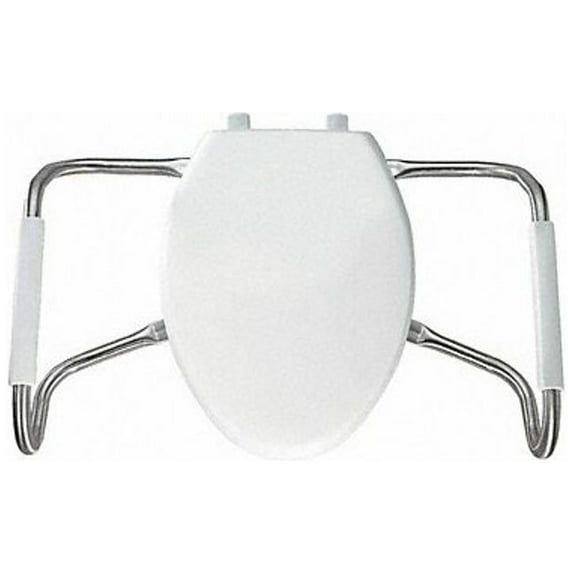 Bemis Toilet Seat, Wht, 14 in W, 2.25 in H MA2100T 000