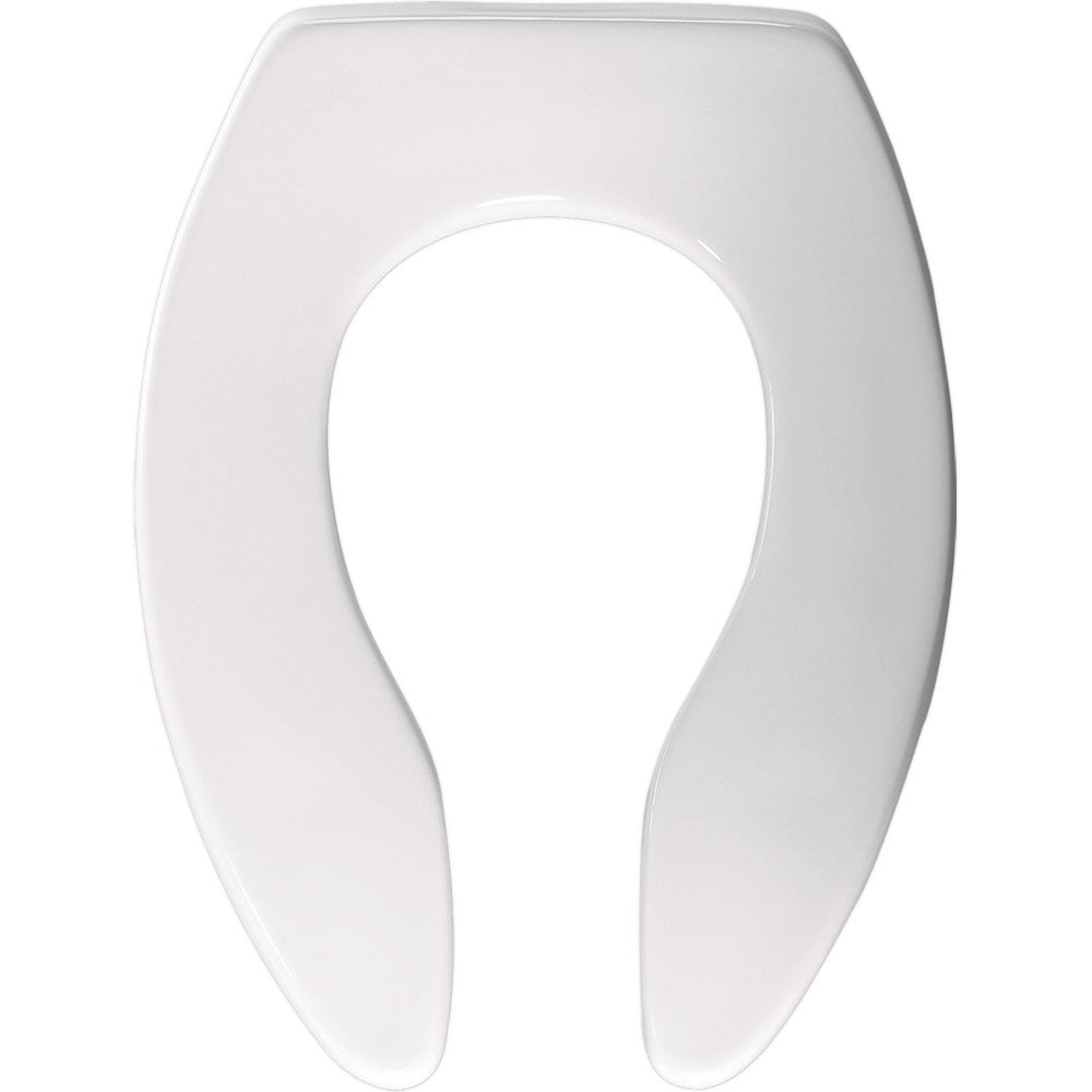Bemis Commercial Extra Heavy-Duty Plastic Toilet Seat White