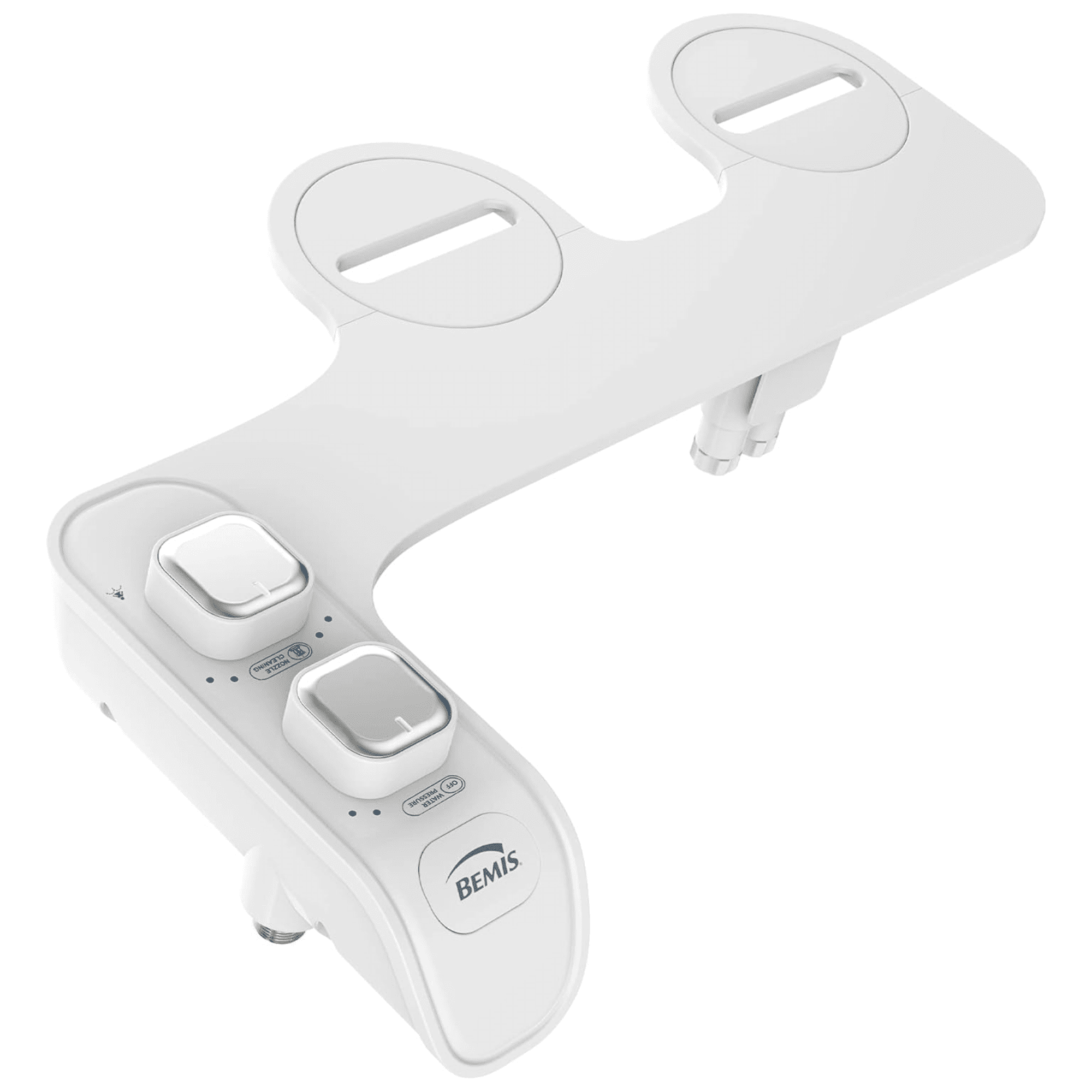 Bemis WS100 Wellspring Bidet Attachment, Fresh Water Spray, Non Electric, Easy to Install, White Toilet Seat