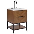 thumbnail image 1 of Bemma V-Dm24sfm-S-3 Diamond 24" Free Standing Single Basin Vanity Set - Walnut / Calacatta, 1 of 1
