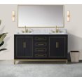 thumbnail image 1 of Bemma V-Gr60dfm-S-3 Gracie 60" Free Standing Double Basin Vanity Set - Midnight Black /, 1 of 7