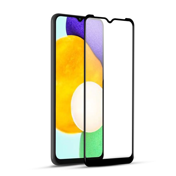 Bemz (3-Pack) Shield for Samsung Galaxy A13 5G (Full Coverage Edge to Edge Tempered Glass Screen Protectors) - Black Edge Clear