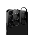 thumbnail image 1 of Bemz (4-Pack) Anti Glare Scratch Resistant Rear Camera Tempered Glass Lens Shield Protector for Samsung Galaxy S23 - Black, 1 of 9