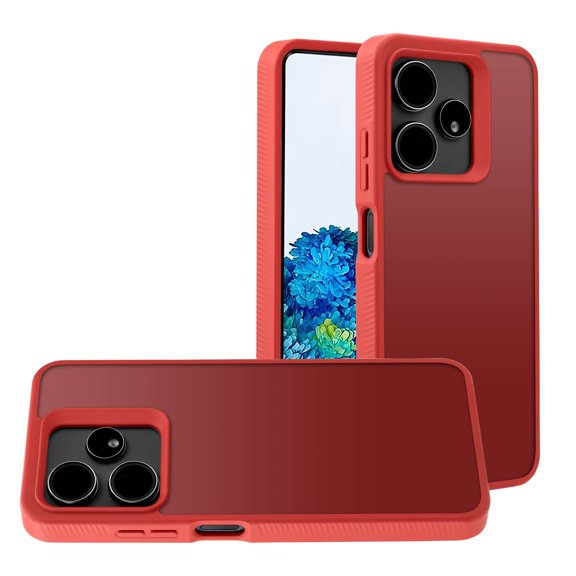 Bemz Hybrid Case for Celero5G+ Plus 2024 (3rd Version), Impact Resistant Protection Shockproof [Dotted Grips] Anti-Drop Cover - Red