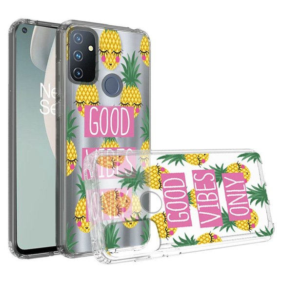 Bemz Hybrid TPU Case for OnePlus Nord N100 (with Touch Tool) - Good Vibes Only