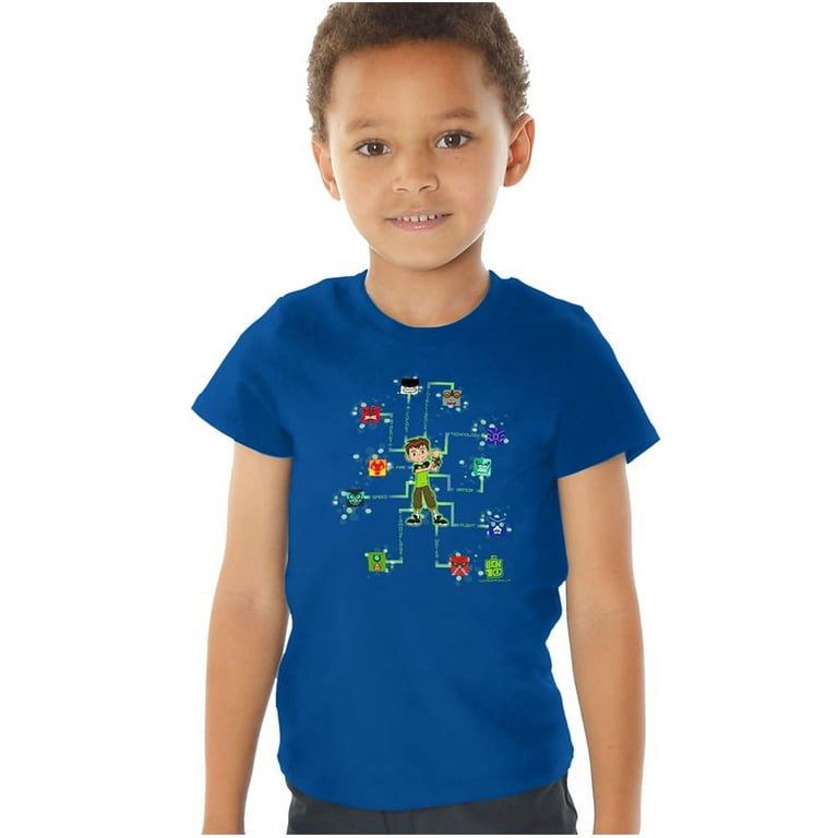 Ben 10 10 Blocks T-Shirt Ben 10 10 Blocks T-Shirt