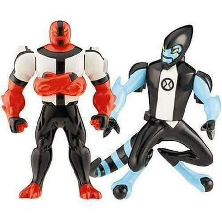 Ben 10 Alien Creation Chamber Four Arms & XLR8 Mini Figure 2-Pack