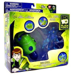 Ben 10 Alien Force Alien Creatures Big Chill Action Figure Set (Clear)