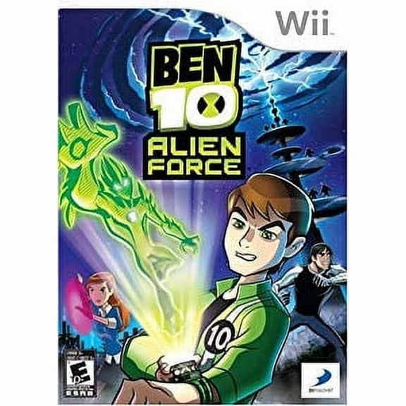 Pre-Owned Ben 10 Alien Force Nintendo Wii Action & Adventure Video Game, 4 Offline Players