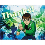 Ben 10 Alien Force Thank You Notes w/ Env. 8ct