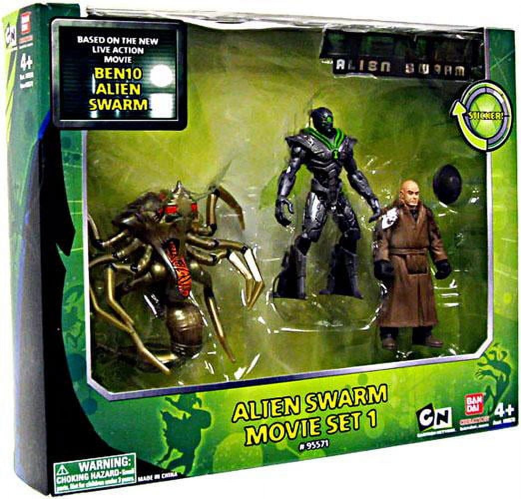 Bandai Ben 10 Alien Swarm Movie Set 1 Sealed New In Box (With Shelf Wear,  Dings)