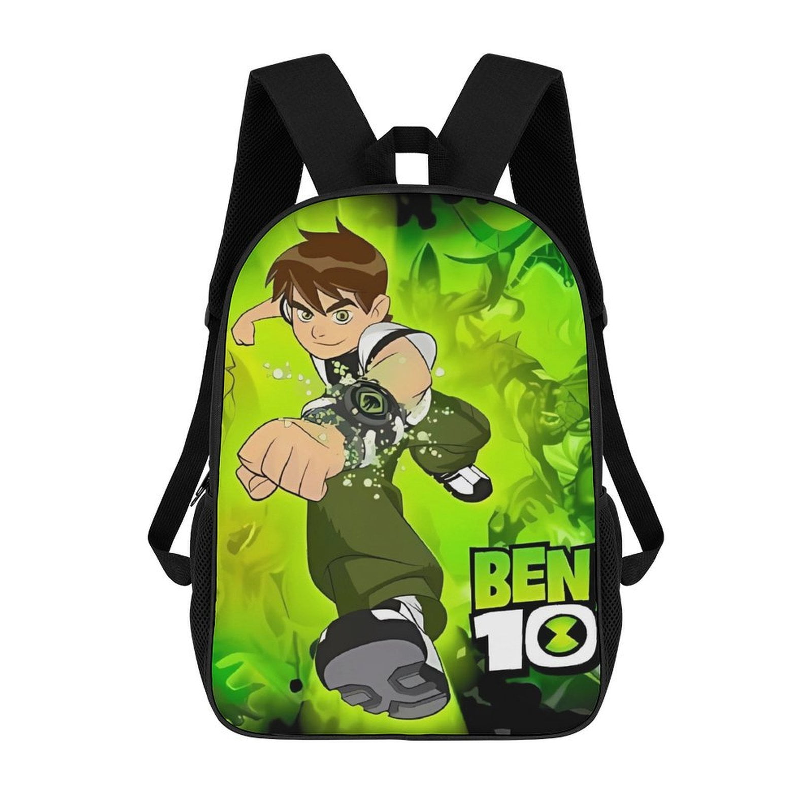 Ben-10 Backpack, Bookbag with Adjustable Shoulder Straps And Large