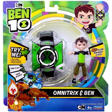 Ben 10 Basic Omnitrix & Ben Roleplay Toy & Action Figure