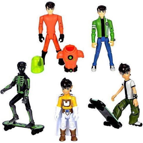Ben 10 Ben Tennyson Action Figure 5-Pack