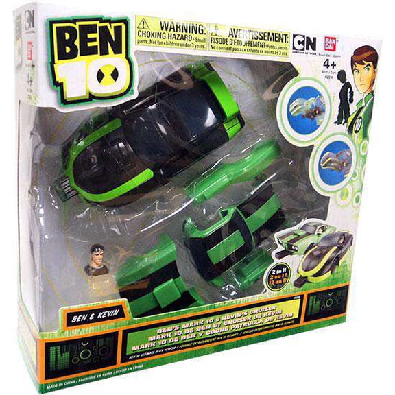 Ben 10 Ben's Mark 10 & Kevin's Cruiser