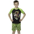 thumbnail image 1 of Ben 10 Boys' Cartoon Omnitrix Characters Aliens Sleep Pajama Set Shorts, 1 of 7