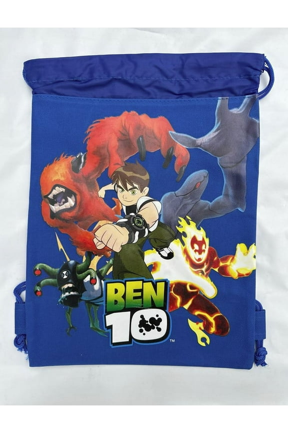 Ben 10 Draw String Backpack Bag