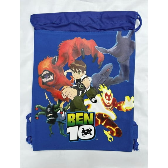 Ben 10 Draw String Backpack Bag
