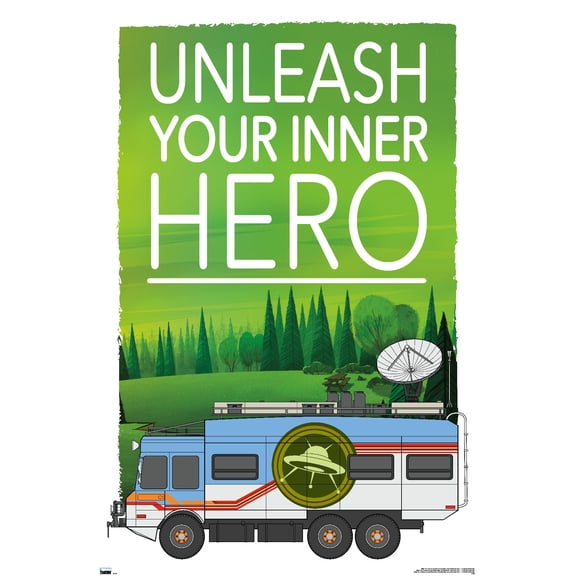 Ben 10 - Go Hero Wall Poster, 22.375" x 34"