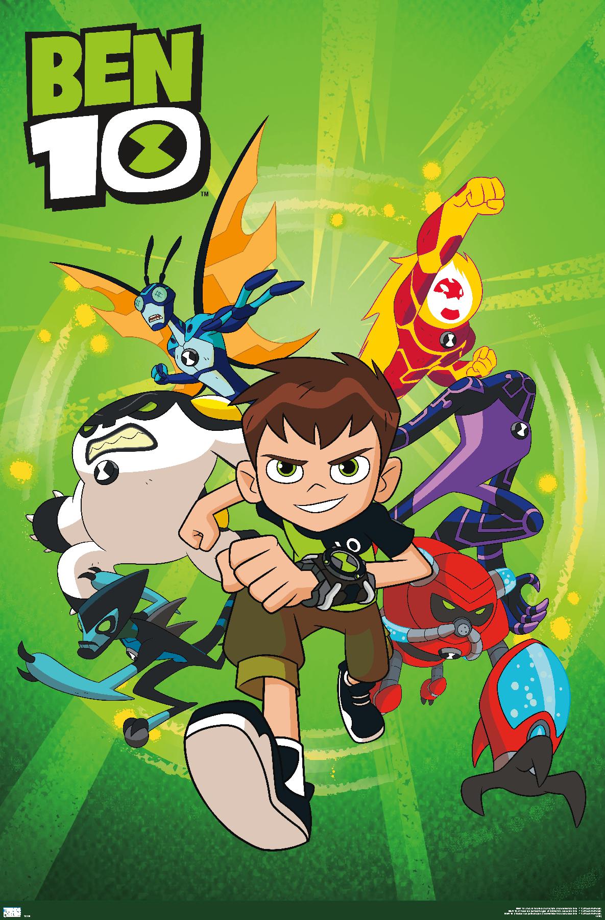 Ben 10 - Group Wall Poster, 14.725" x 22.375" - image 1 of 3