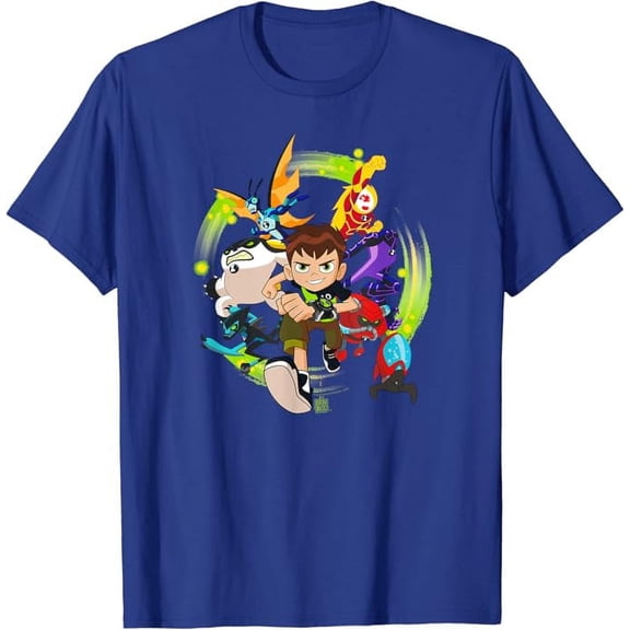 Ben 10 Hero Charge T-Shirt, Royal Blue Color, Size S
