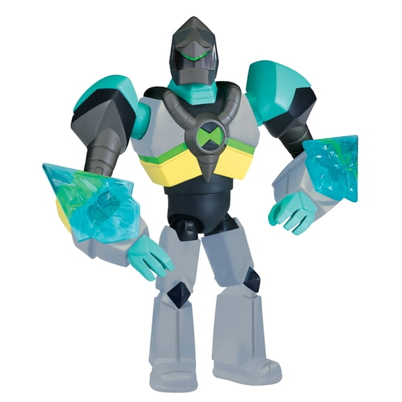 Ben 10 Omni-Kix Armor Diamondhead Action Figure, Collectable, from 4" to 5" in Height, Multicolor