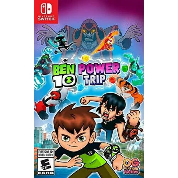 Ben 10 Power Trip, Outright Games, Nintendo Switch, 819338021003