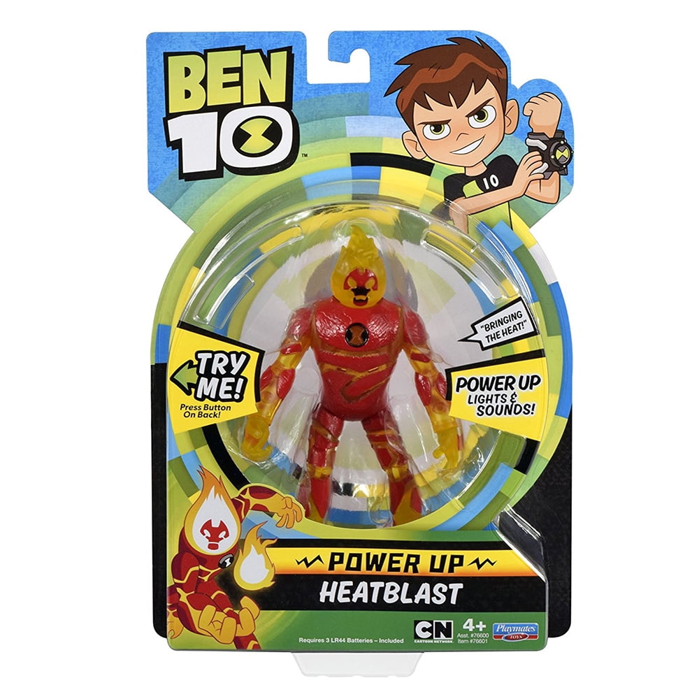 Ben 10 heatblast action figure deals